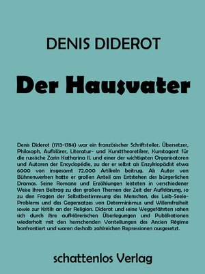 cover image of Der Hausvater